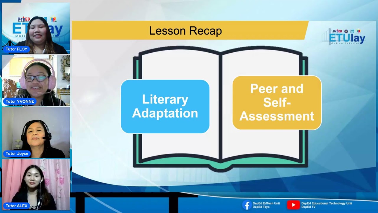 21st Century Literature  - Tuesday Q2 Week 5 #ETUlayLevelUp