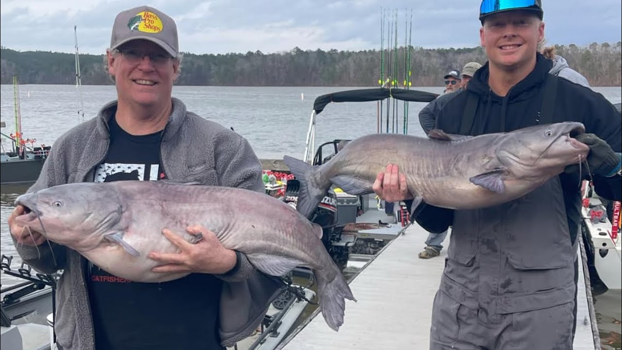 GIANT Catfish Love Heavy Current | Catfish Tournament on Lake Mitchell