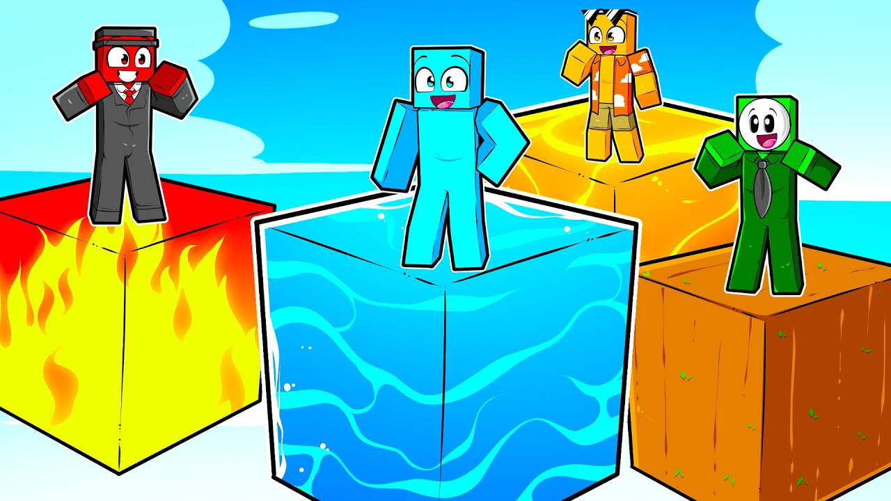 Мы развили элементальные чанки в Minecraft!