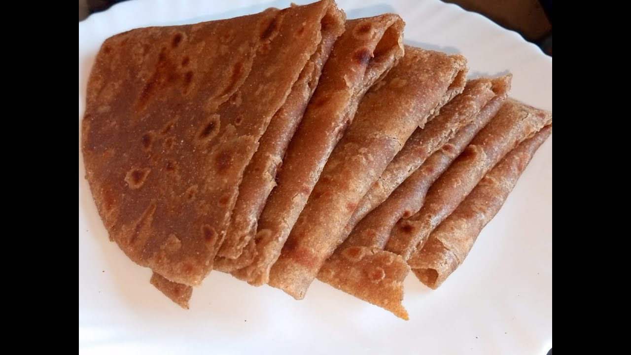How to make soft layered brown chapatis/ Easiest soft whole wheat Chapati recipe/ Atta Chapati recip