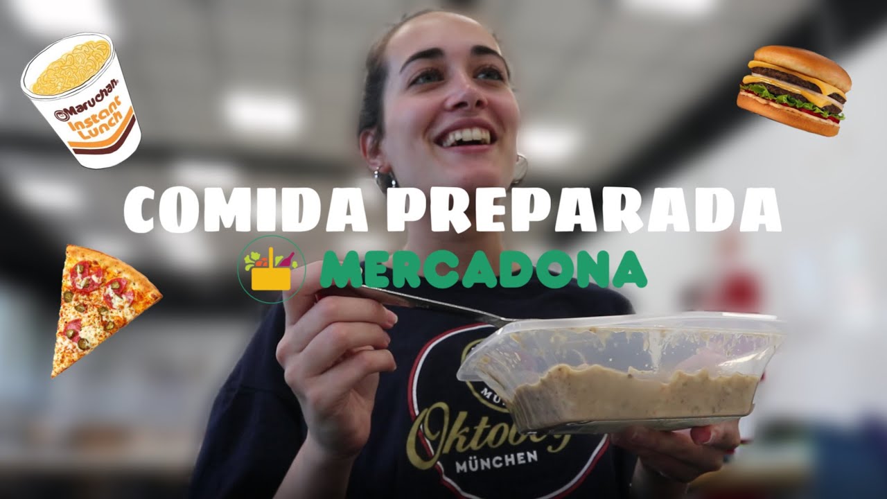 PROBANDO COMIDA PREPARADA DEL MERCADONA