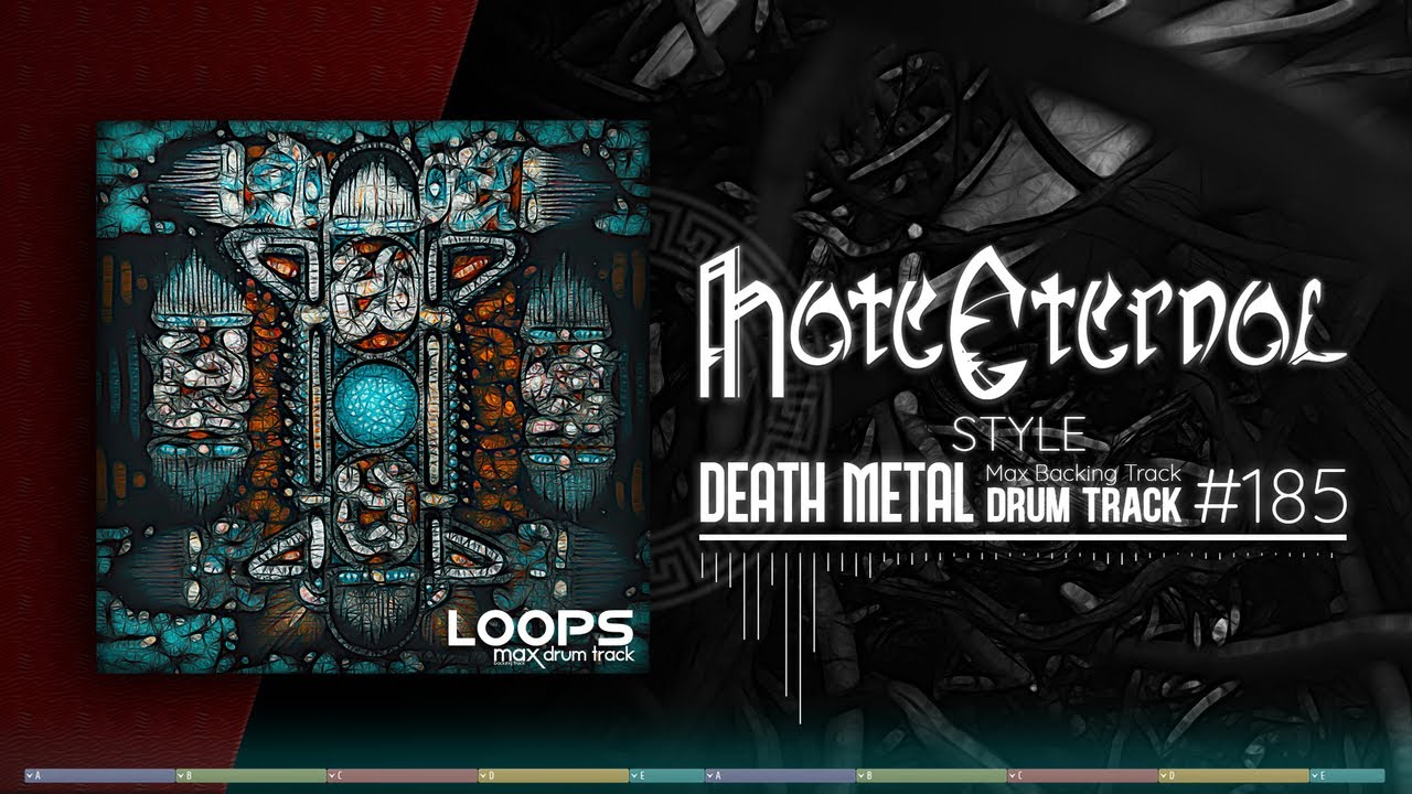 Death Metal Drum Track / Hate Eternal Style / 250 bpm
