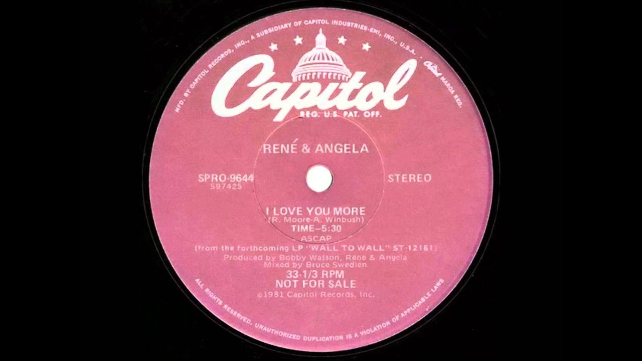 Rene & Angela Feat. Notorious BIG - I Love You More (Dj 
