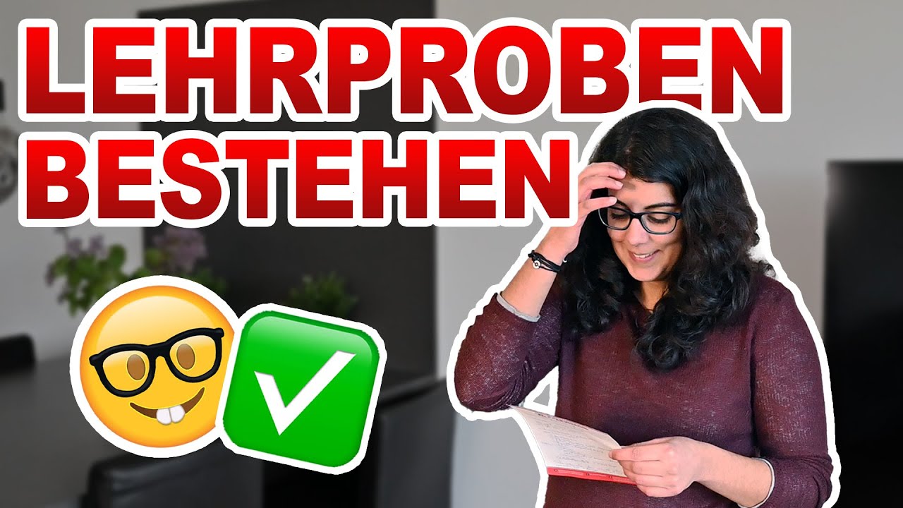 LEHRPROBEN BESTEHEN l Tipps für perfekte Vorbereitung l Fahrlehrer*in werden🍀 [Pädagogik 101]