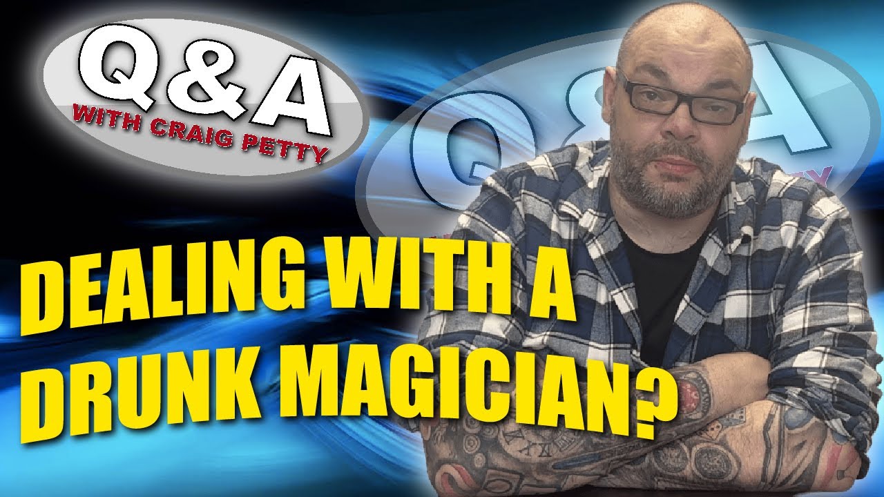 Dealing With A Drunk Magician, Every Day Magic Items, Exposing Craig's Tricks | Q&A With Craig Petty
