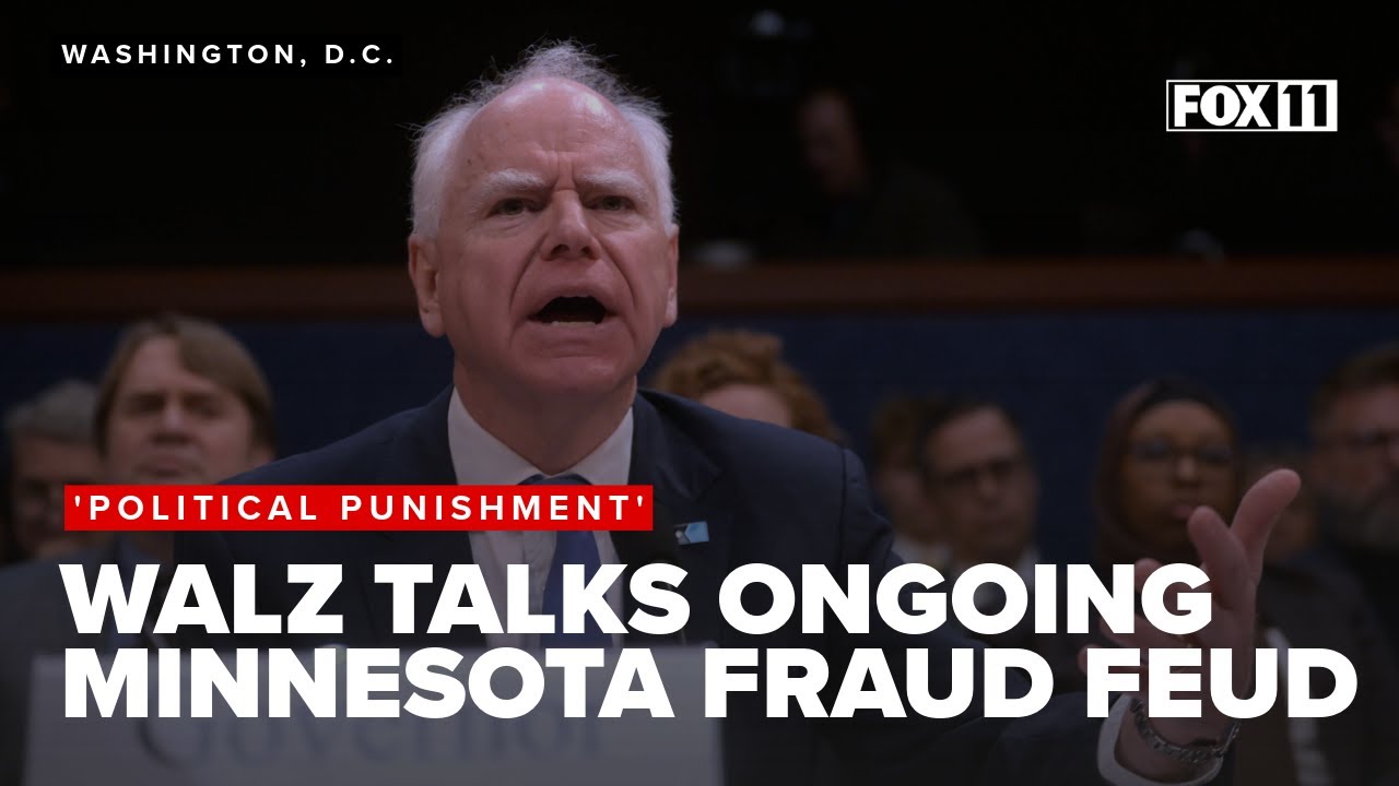 Tim Walz says Minnesota is victim of 'political punishment' amid fraud scandal, withheld funding