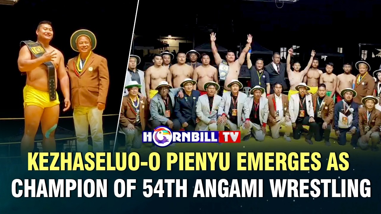 KEZHASELUO-O PIENYU EMERGES AS CHAMPION OF 54TH ANGAMI WRESTLING
