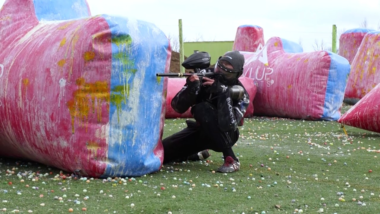 Punishers Paintball 2021 Tryouts at LVL UP SPORTS -  Highlight Video by AZN Paintball