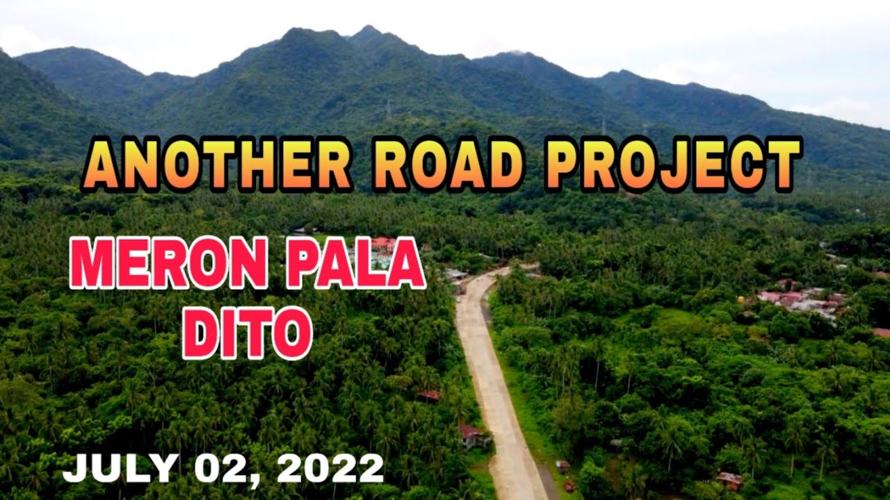 MEGA ROAD PROJECT. TATAWID NG BUNDOK😯