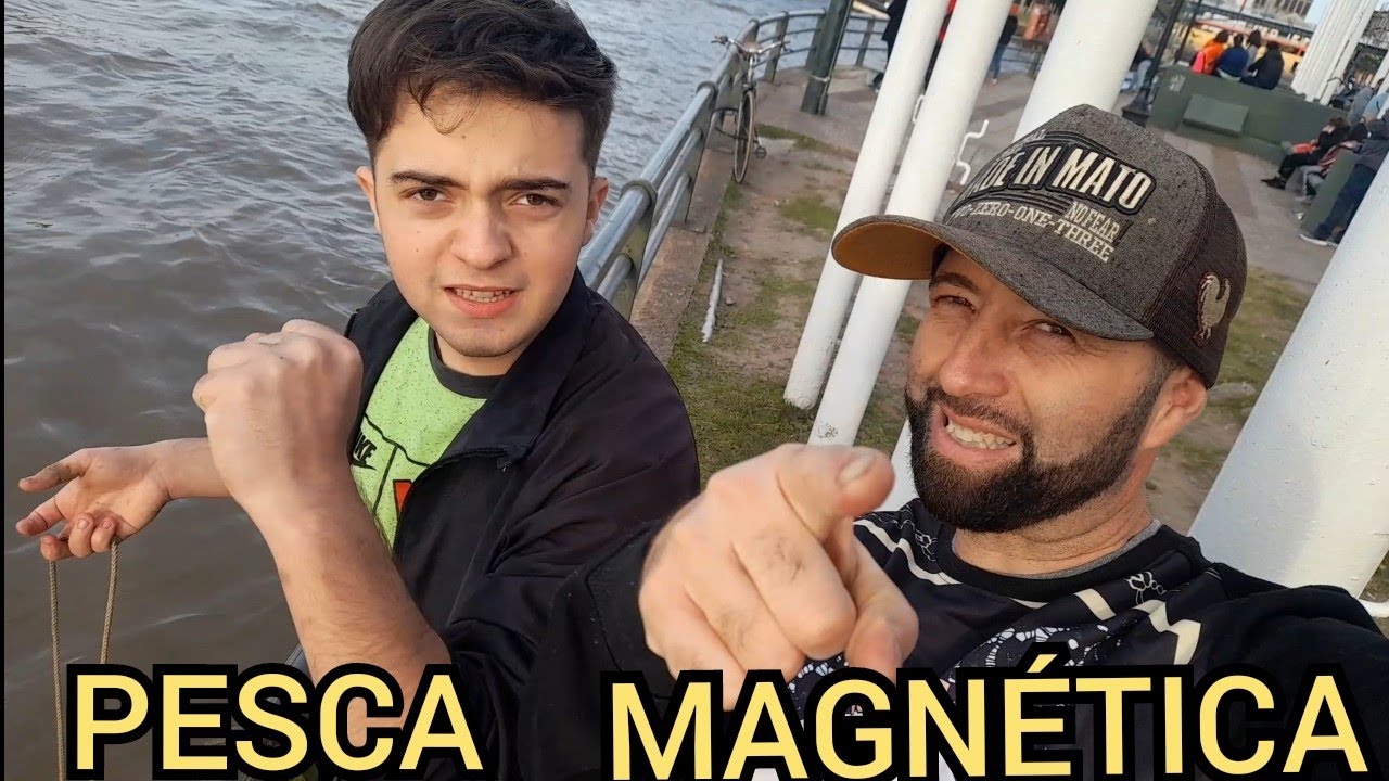PESCA MAGNÉTICA EN ARGENTINA....🤪 .....ATRAPANDO METALES.