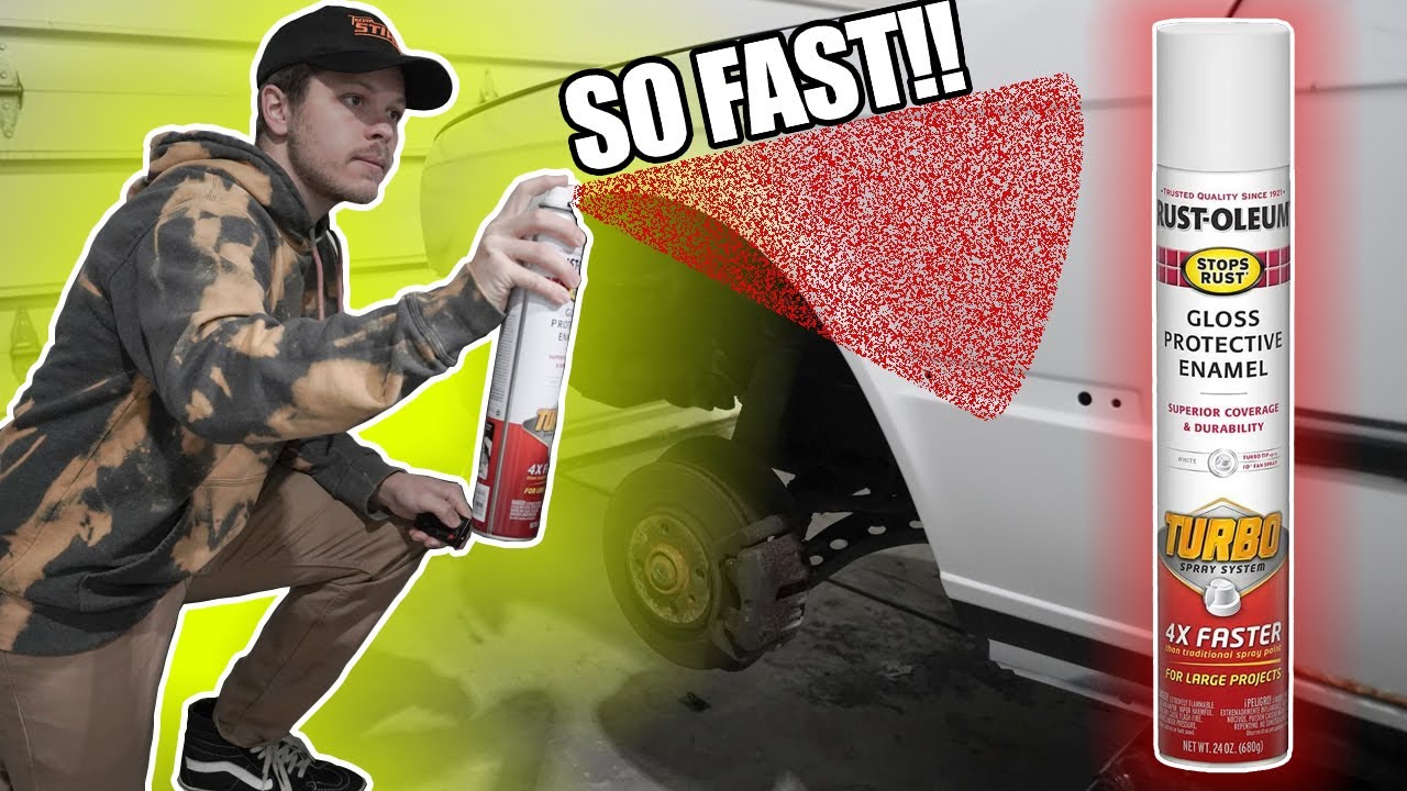 Для быстрого результата вам НУЖНА банка Rustoleum Turbo!