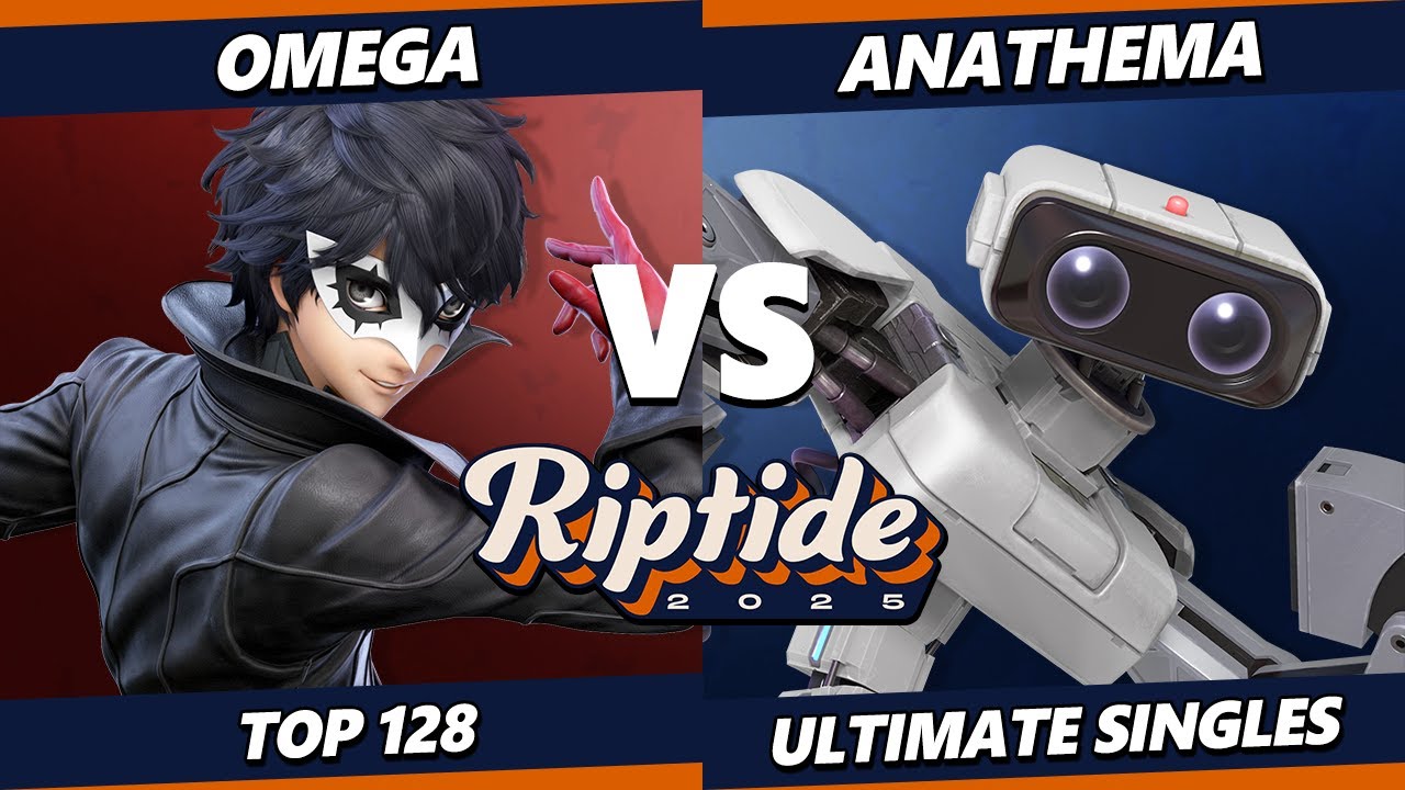 Riptide 2025 - omega (Joker) Vs. Anathema (ROB) Smash Ultimate - SSBU