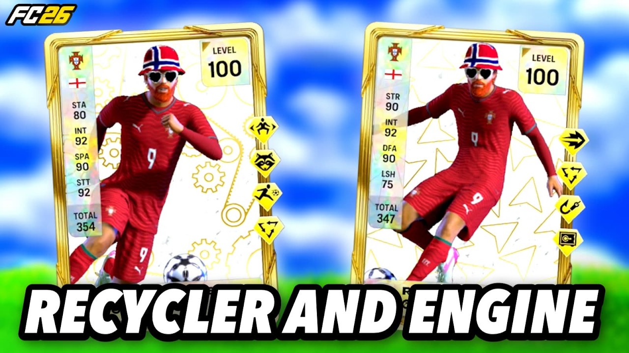 *100 УРОВЕНЬ* Видео с билдами Recycler и Engine!! FC26 Pro Clubs