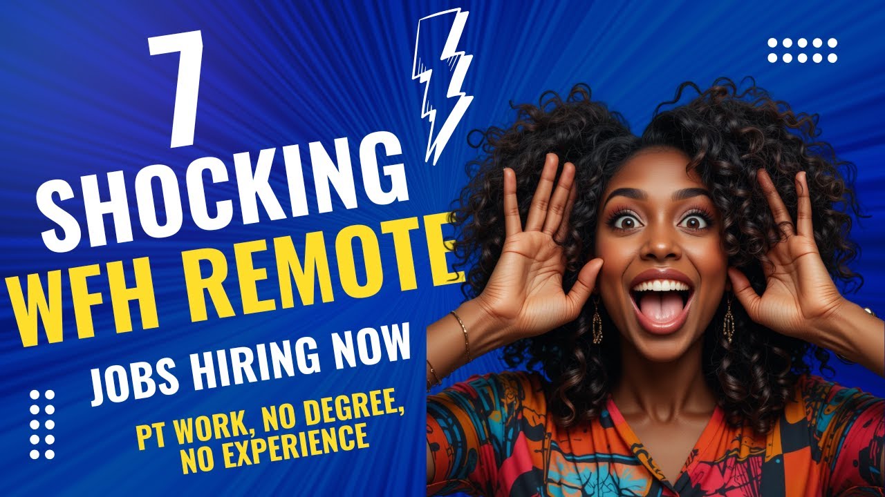 Seven REAL Remote Job Opportunities Are Available Now