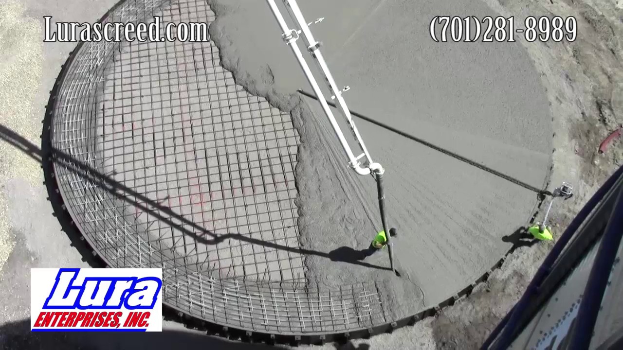 OMG!  2 men complete a 52 foot bin pad!!!
