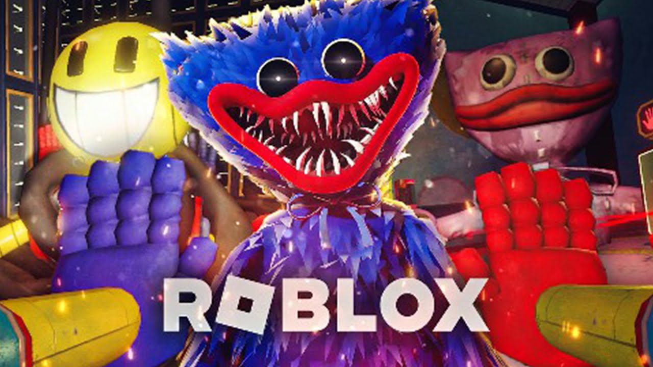 Playtime在Roblox開了一家分公司，這裡面的huggy wuggy被bug卡住了！《Roblox - Poppy playtime: Forever》薄海紙魚