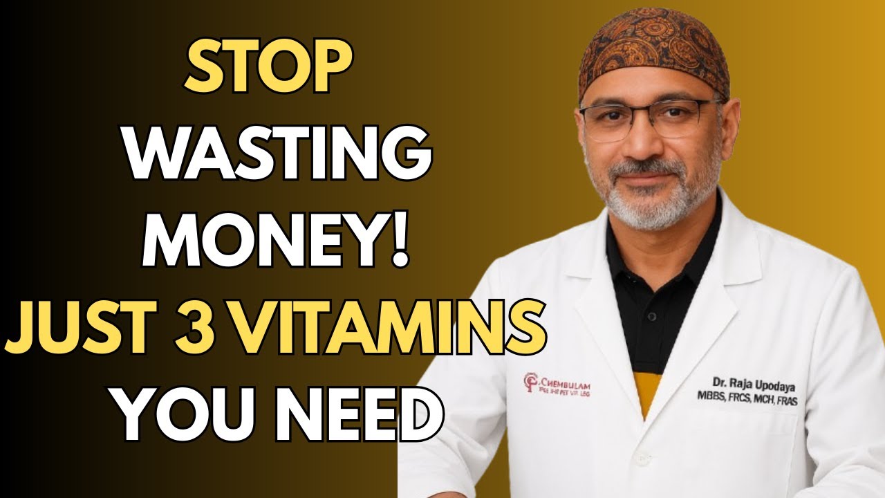The Only 3 Vitamins You Need FOR Better Leg Circulation | Dr. shi heng yi