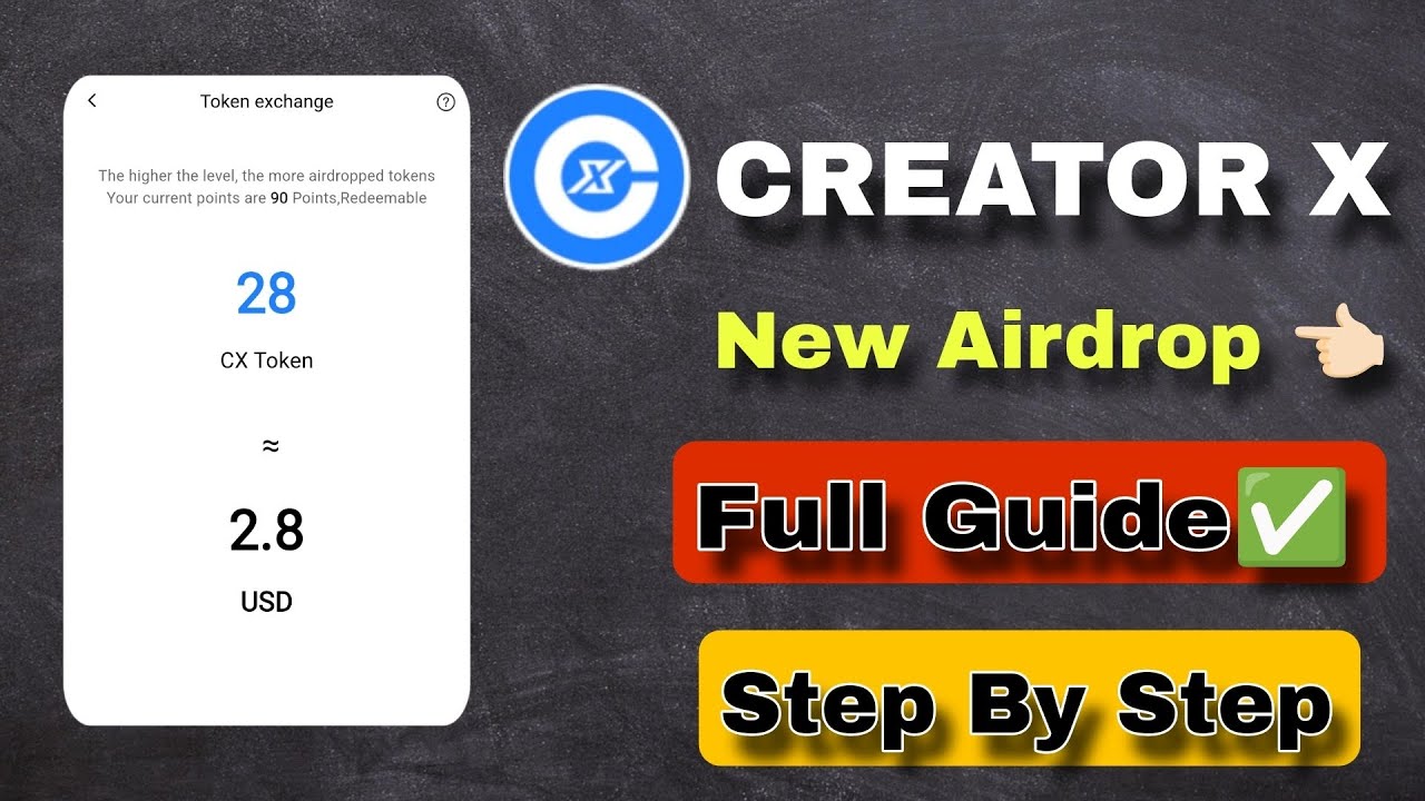 Creator X Airdrop Full Guide | Step By Step | New Crypto Airdrop Today | New Airdrop 2026 |