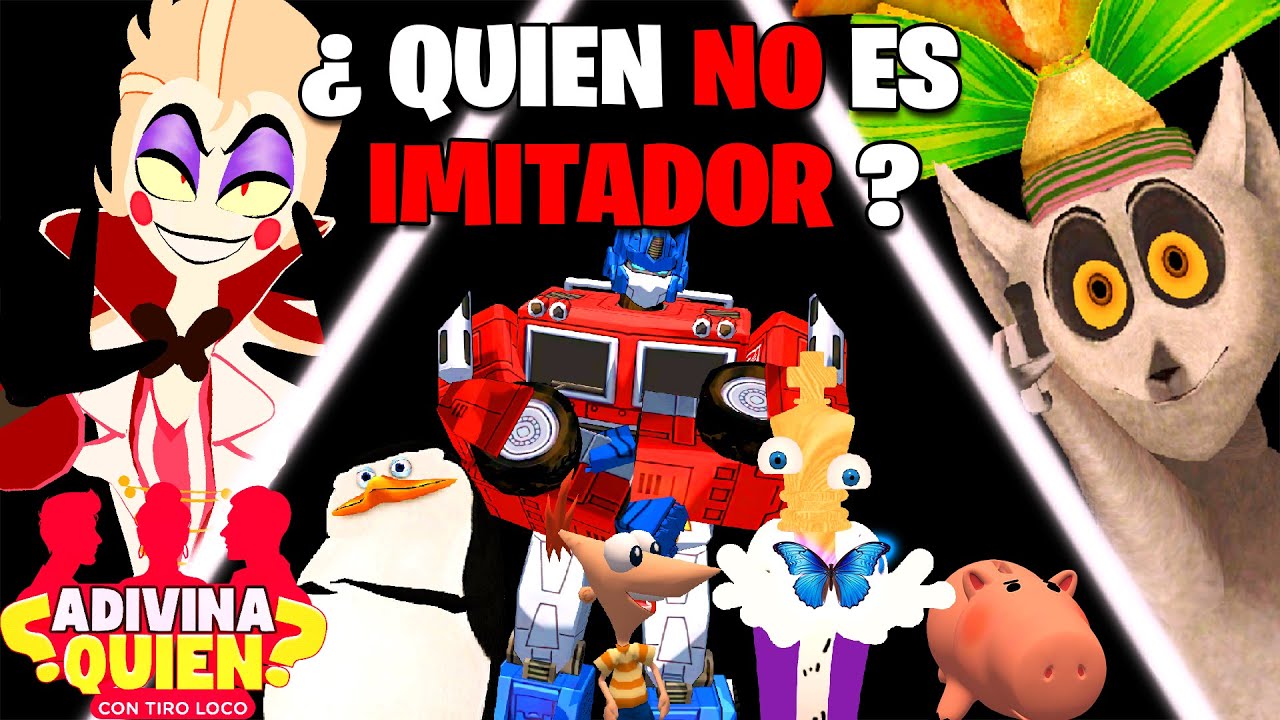 10 IMITADORES VS 1 ACTOR DE DOBLAJE | ADIVINA QUIEN VRCHAT