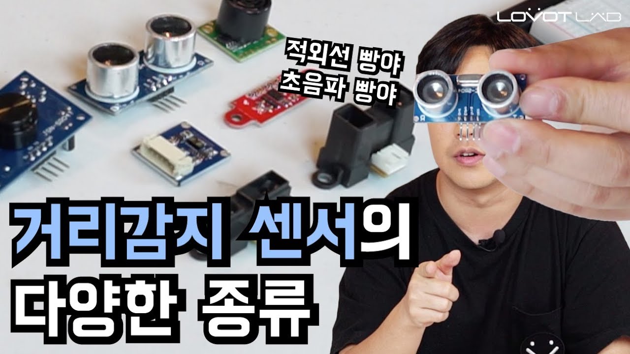 [아두이노기초] 거리감지 센서의 종류와 원리 | 초음파 센서, 적외선 센서, 레이저 센서