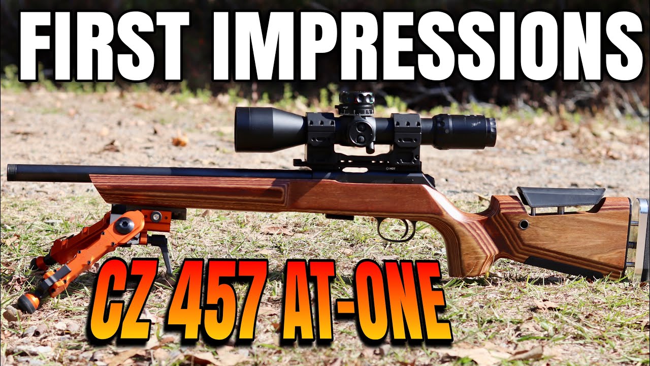 CZ 457 AT-ONE .22 Первые впечатления