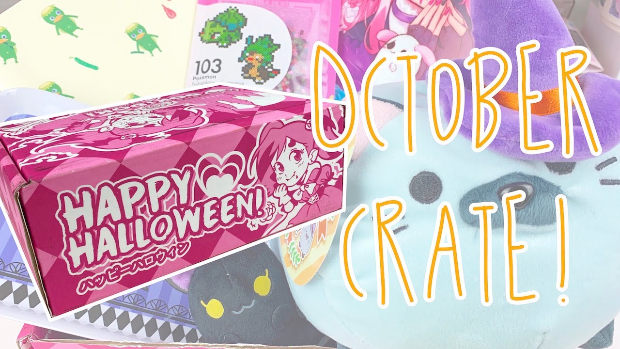 🦇KAWAII HALLOWEEN! Plushies, Decorations and More! | October Doki Doki Crate Unboxing 🎃