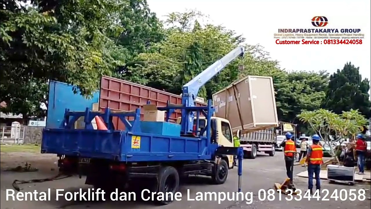 Rental Forklift dan Crane Lampung 081334424058