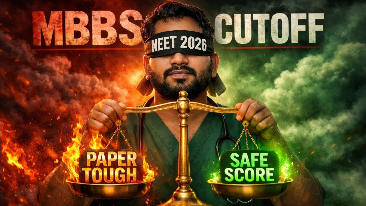 NEET 2026 Expected Cutoff 🔥 | Safe Score for MBBS 🩺 | Category-Wise MBBS Cutoff 2026