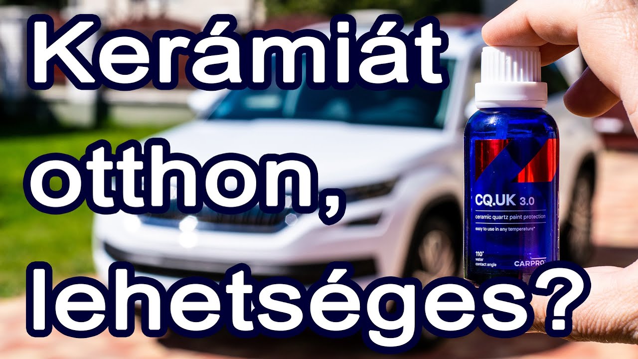 Kerámia bevonat otthon? Lehetséges?