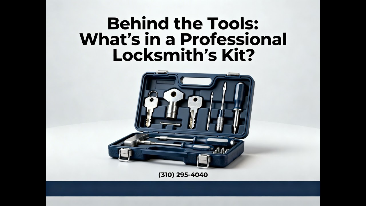 Behind the Tools: What’s in a Professional Locksmith’s Kit?