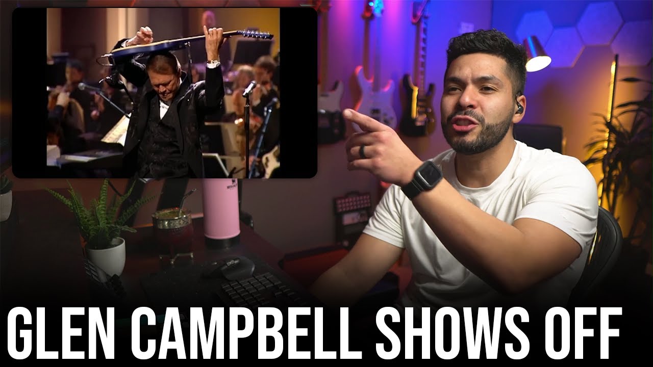 Glen Campbell's William Tell Overture with a 12 string is INSANE (Reaction!)