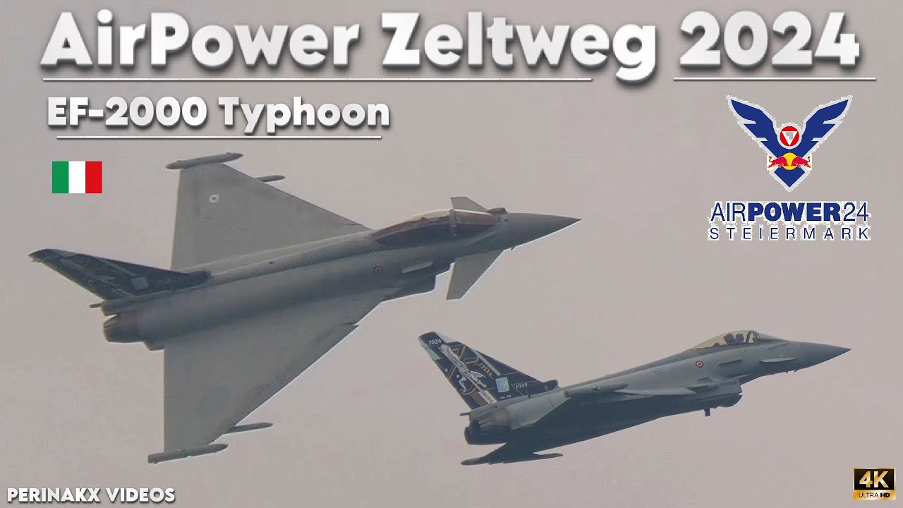 Eurofighter 2000 ▲ Italian Air Force 🇮🇹 ▲ AirPower Zeltweg 2024