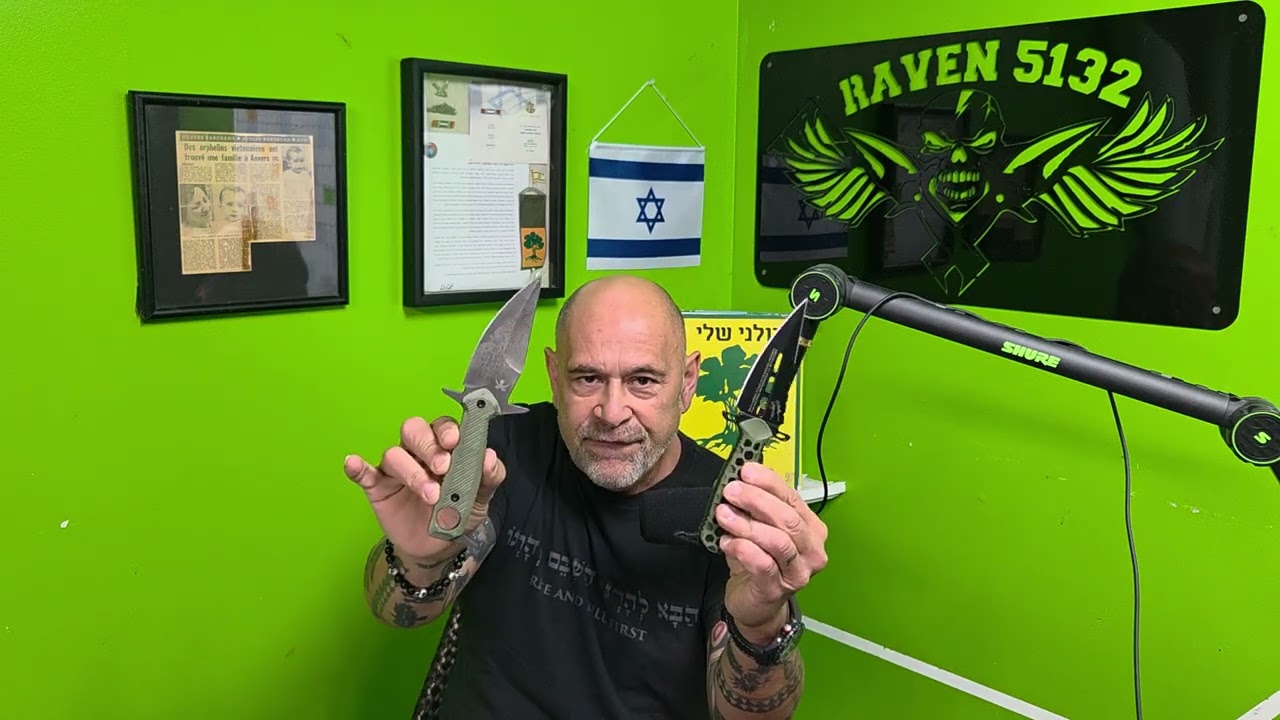 O'Raven Podcast Episode-12 , Introducing the SAKEEN From Lotar Combat...The All New & Improved Kabar