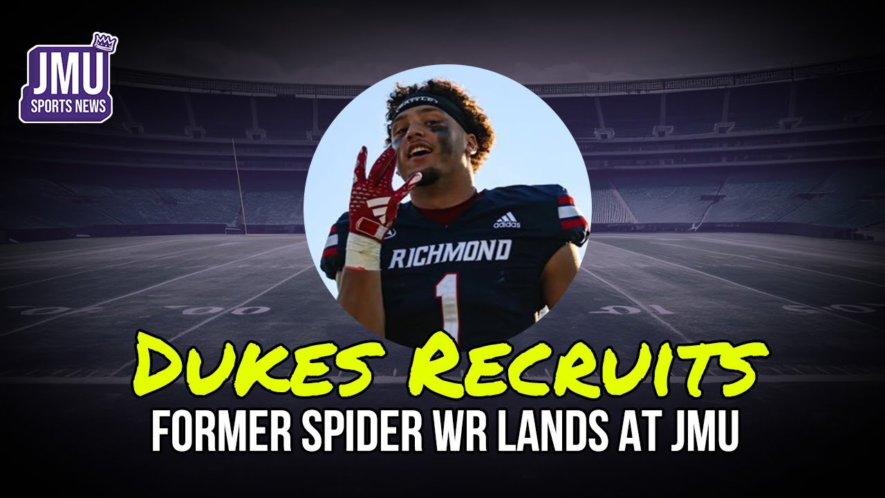 Richmond Transfer WR Landon Ellis Picked JMU The Second He Stepped Foot On Campus