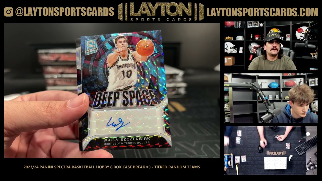 2023/24 Panini Spectra Basketball Hobby 8 Box Case Break #3