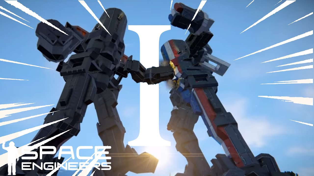 Space Engineers Mech Fighting Mayhem