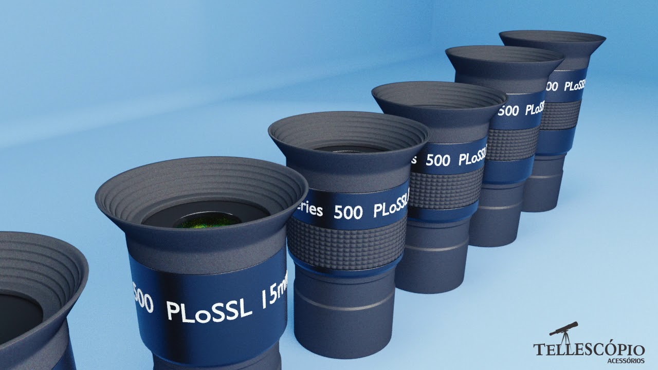 Oculares Plossl Series 500 - Loja Tellescópio Acessórios.