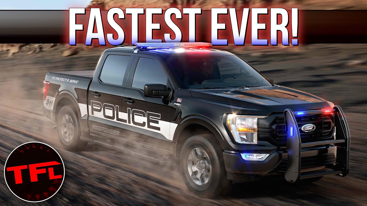 The New Ford F-150 Police Responder Is a Crazy Fast Pick-Up: Here’s The Triple Digit Top Speed Spec!