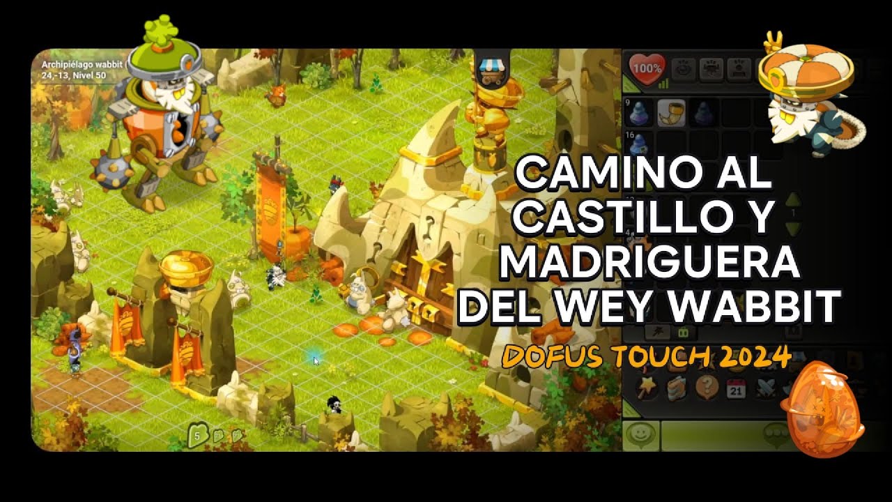 КАК ДОБРАТЬСЯ ДО ЗАМКА УЭЙ-ВАББИТ И НОРЫ УЭЙ-ВАББИТ (РУКОВОДСТВО: DOFUS TOUCH 2024)