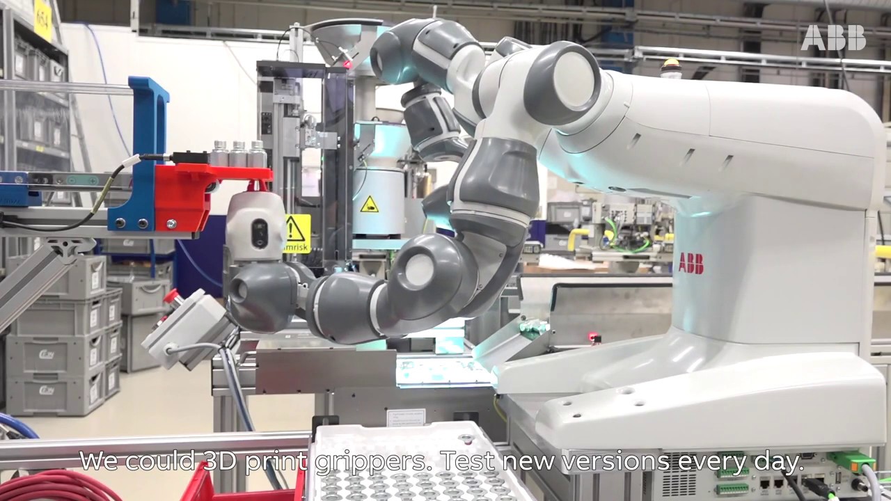 Easy assembly with the help of YuMi Robot at Cejn