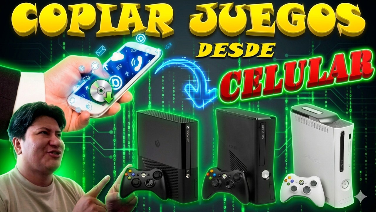COPIAR JUEGOS DESDE EL CELULAR A XBOX 360 (BADUPDATE - RGH-FTP)