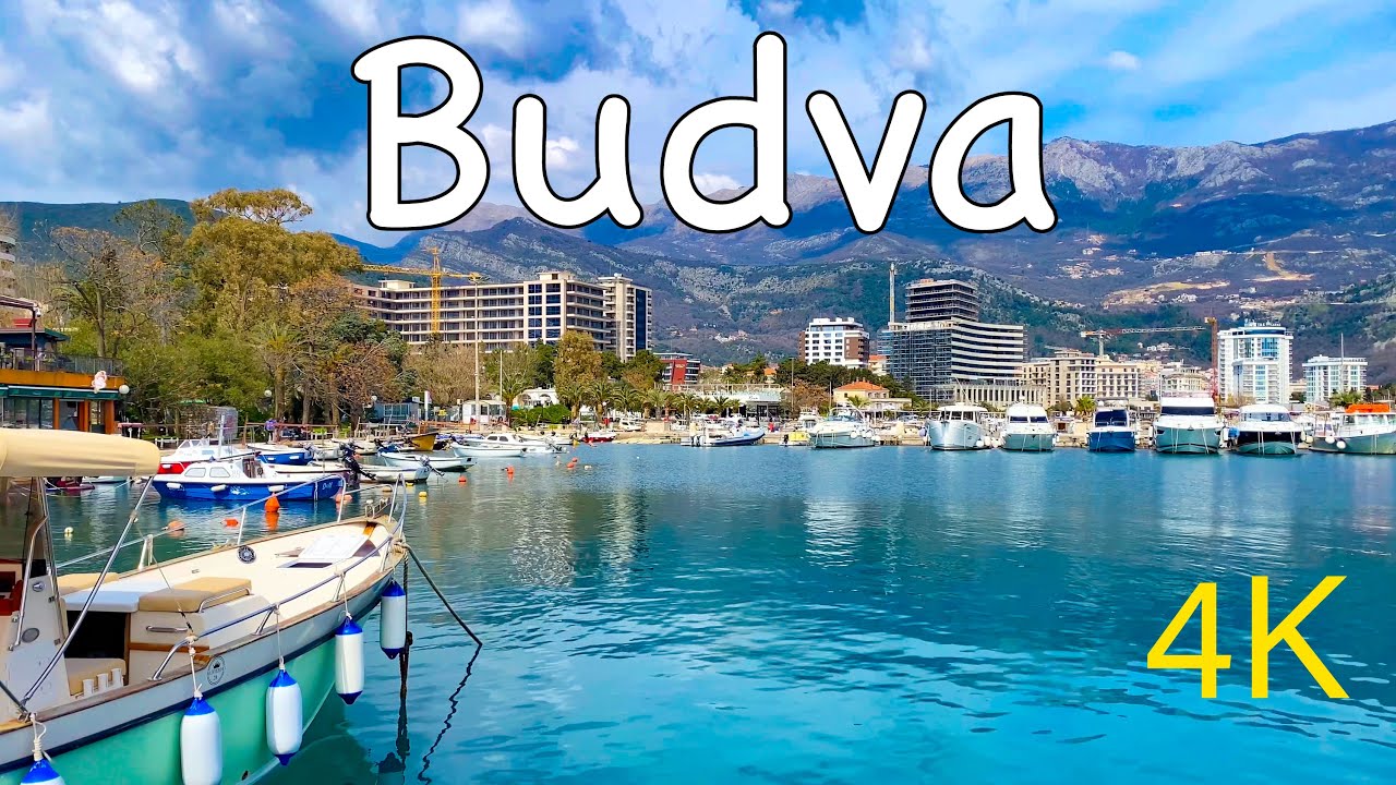 Будва 🌊 Черногория 🇲🇪 Пешеходная экскурсия, март 2024 г. - с подписями