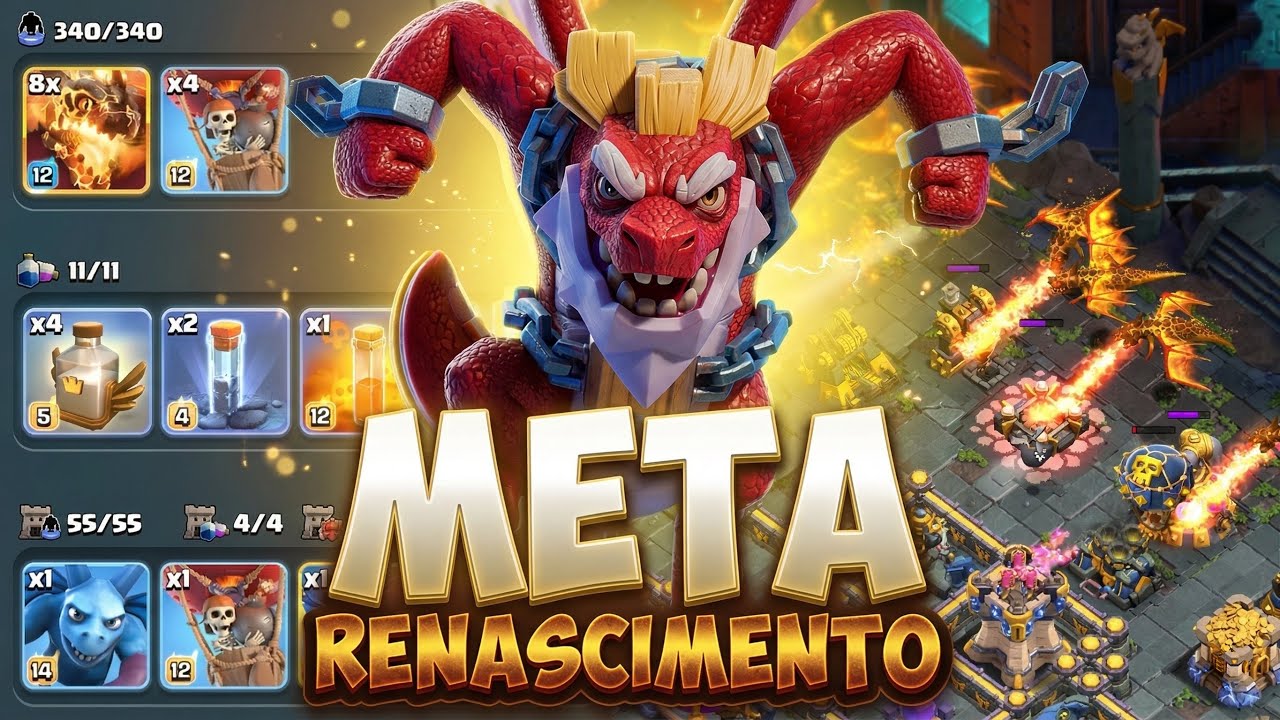 A ESTRATÉGIA DO HERÓI IMORTAL! TESTEI A NOVA ESTRATÉGIA DE RENASCIMENTO E DUQUE NO CLASH OF CLANS!