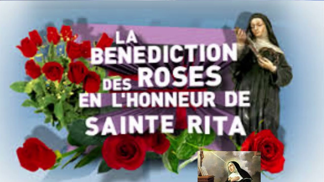 La bénédiction des roses en l'honneur de Sainte Rita par Jacques Valant