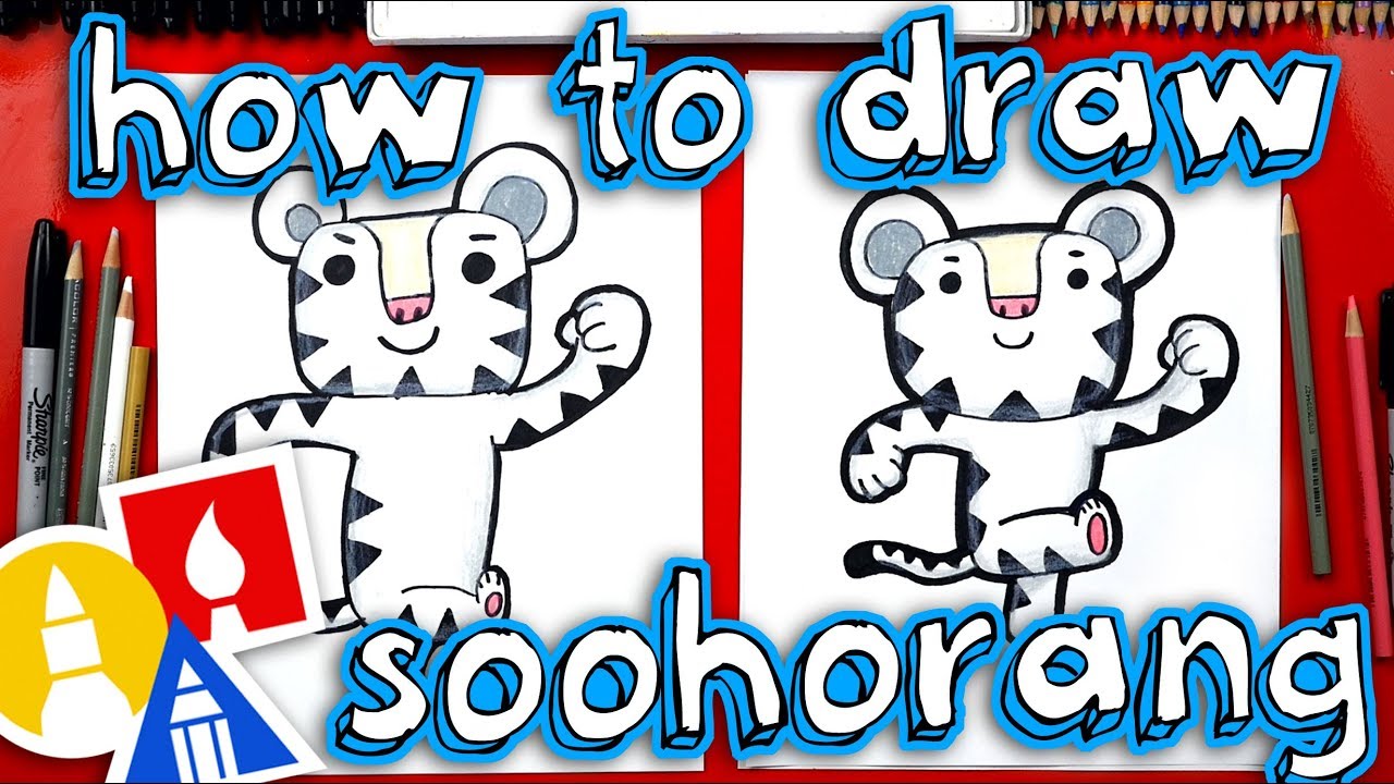 How To Draw Soohorang the Pyeongchang Winter Olympic's Mascot