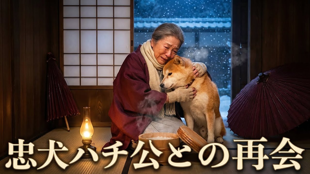 🐕深夜の京都で姿を消したハチ公…その真実を知っておばあさんは涙した