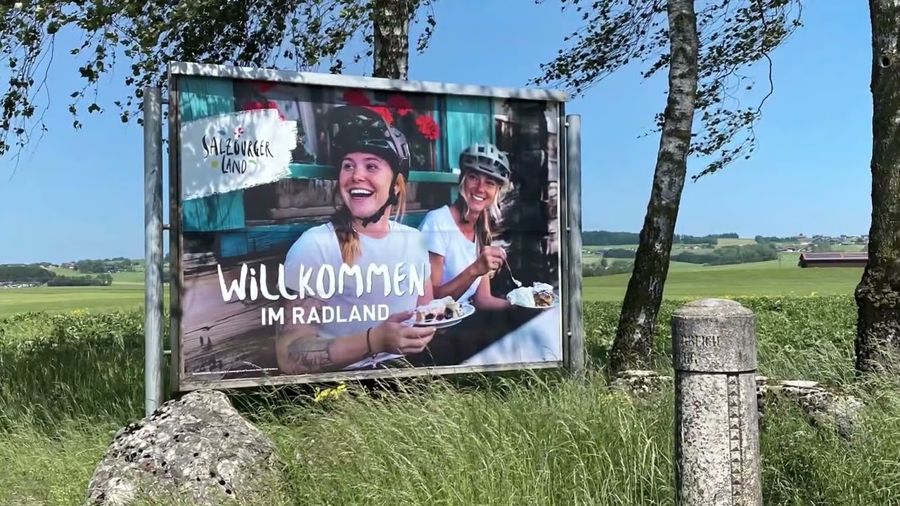 Austria Salzkammergut Bike Tour Day7::  Mondsee to Seeham ObertrumerSee 4k Osmo Pocket