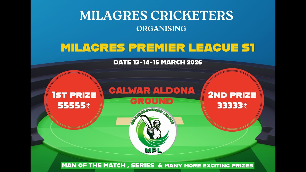 MILAGRES PREMIER LEAGUE ALDONA 2026 DAY 3