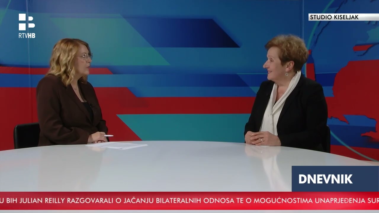 RTV HB | Gošća Dnevnika - Marina Pendeš