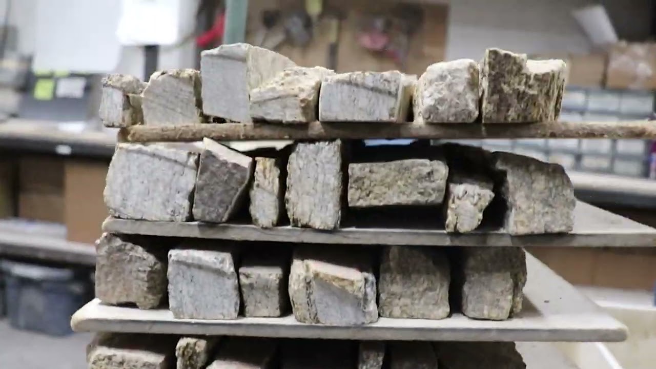 Making Samples at Buechel Stone